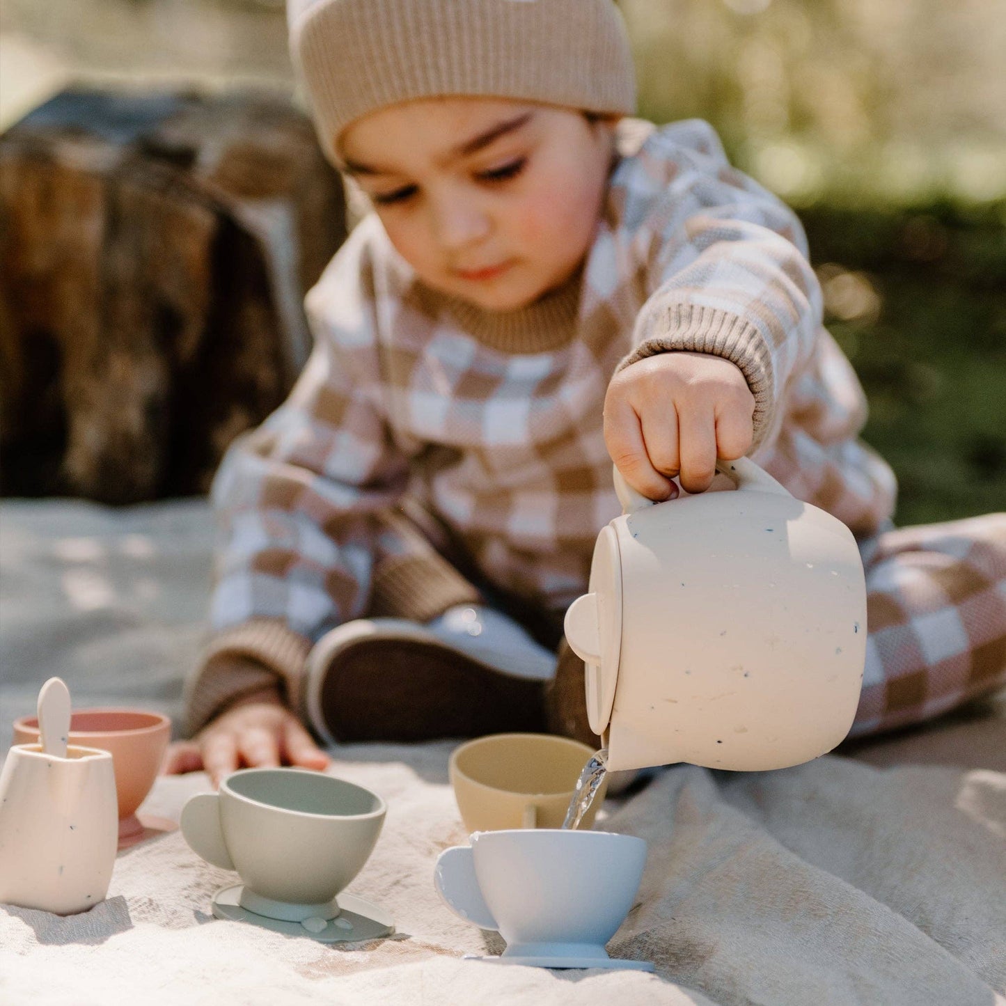 Kynd Silicone Tea Party Set: OS