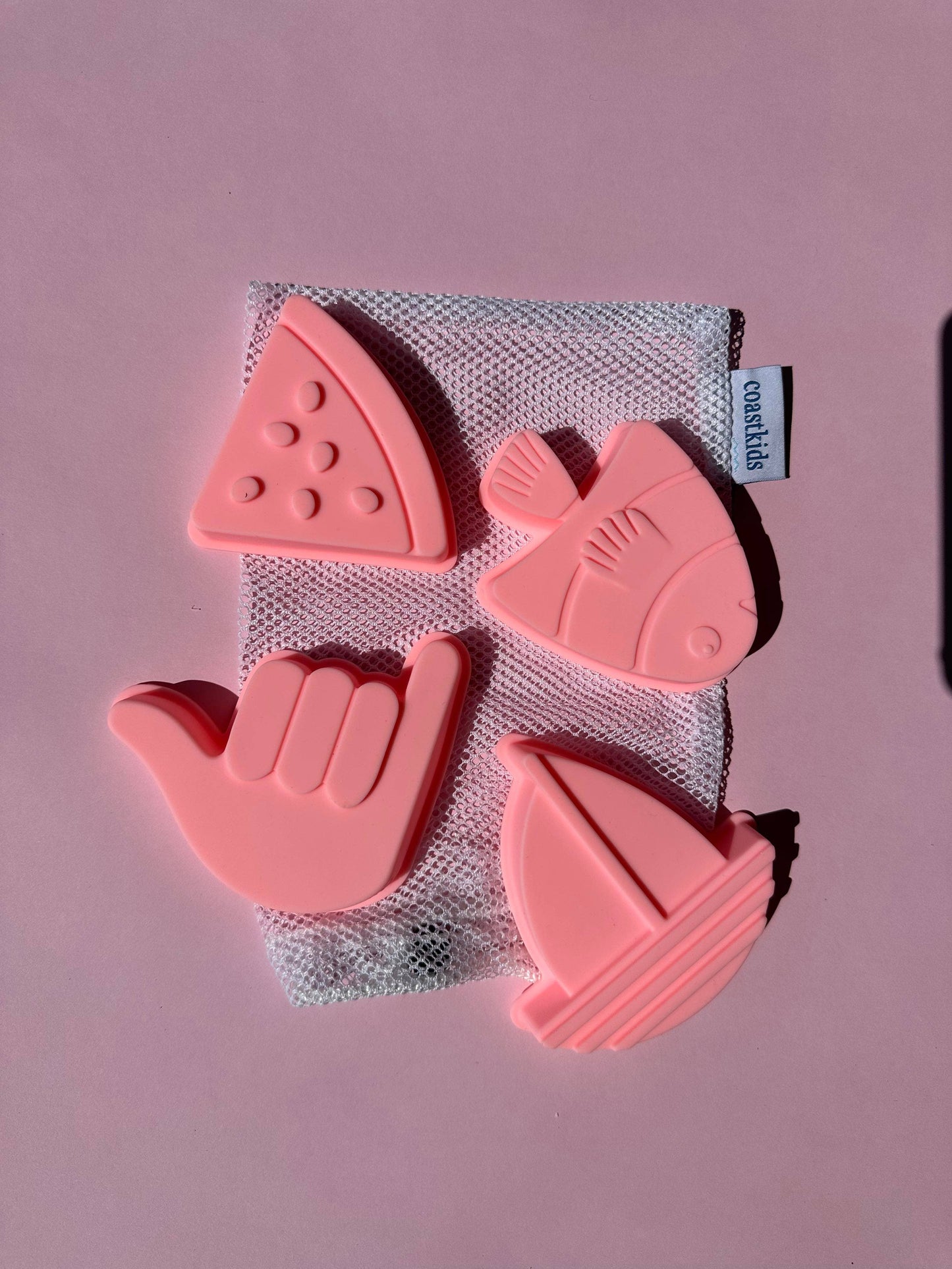 Shelly Beach Sand Moulds: Pink