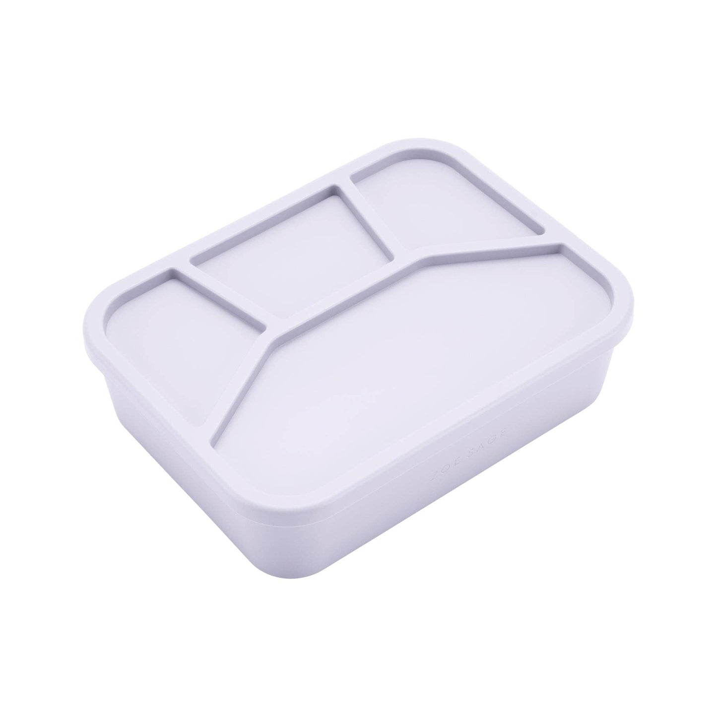 Silicone Bento Lunch Box- 4 Compartment | Periwinkle