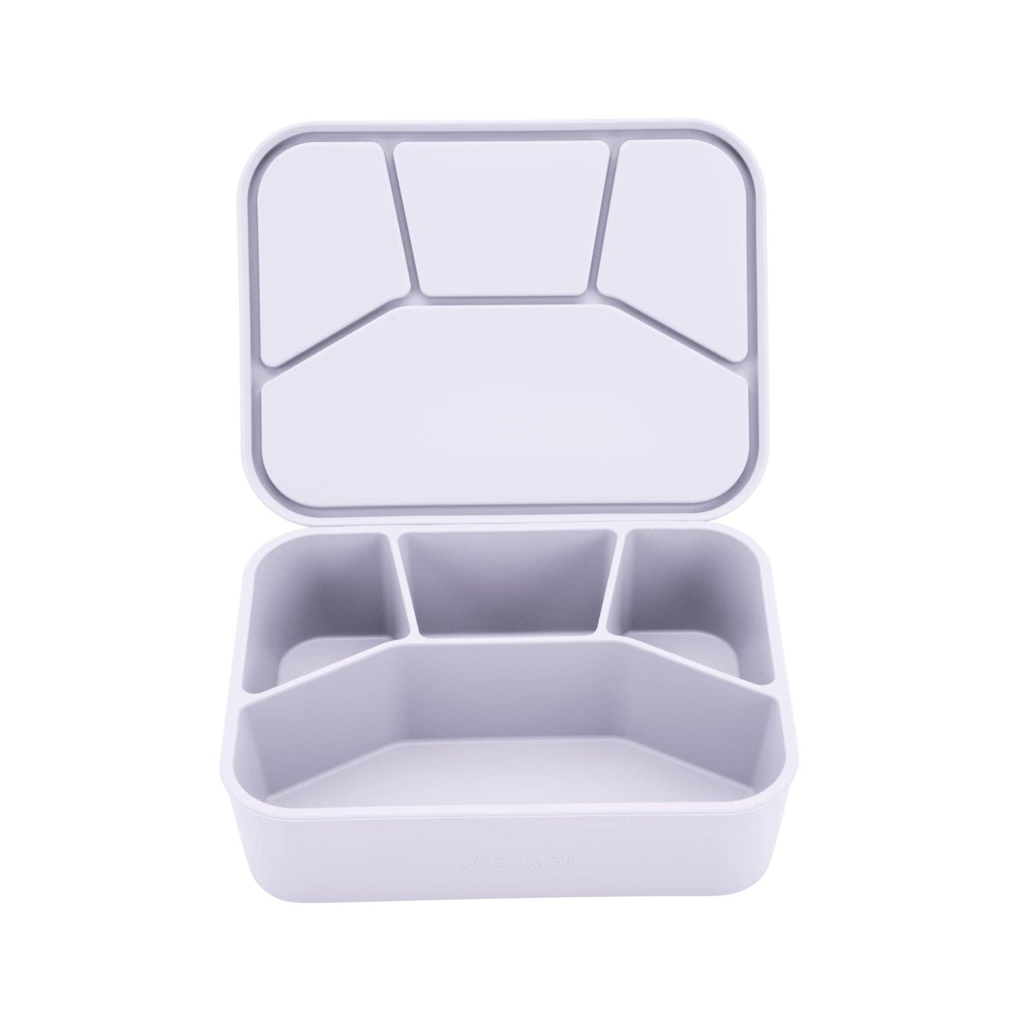 Silicone Bento Lunch Box- 4 Compartment | Periwinkle