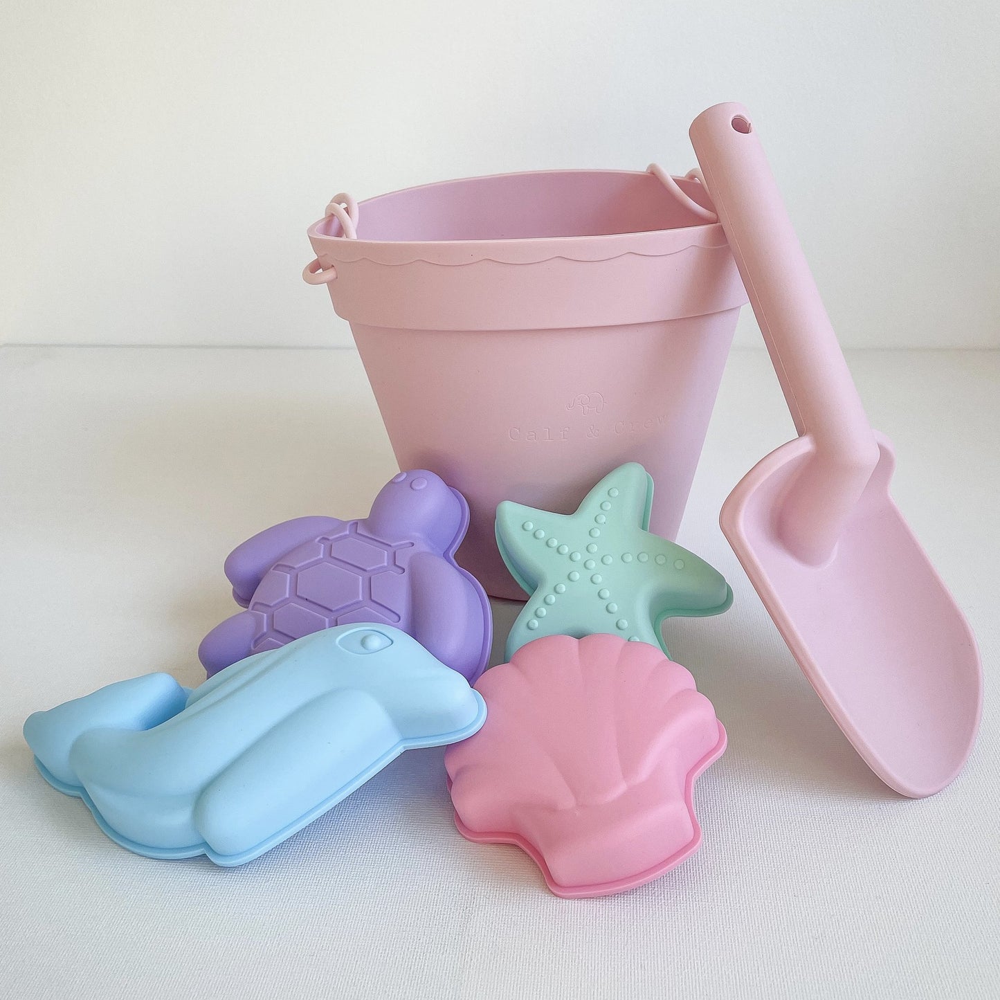 Calf & Crew Silicone Beach Toy - Flamingo