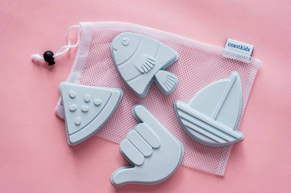 Shelly Beach Sand Moulds: Pink