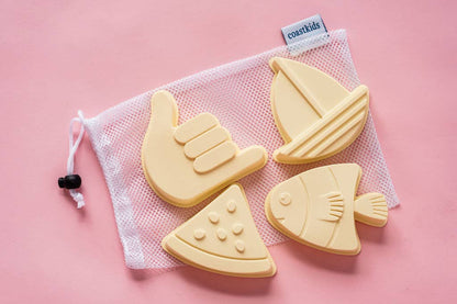 Shelly Beach Sand Moulds: Pink