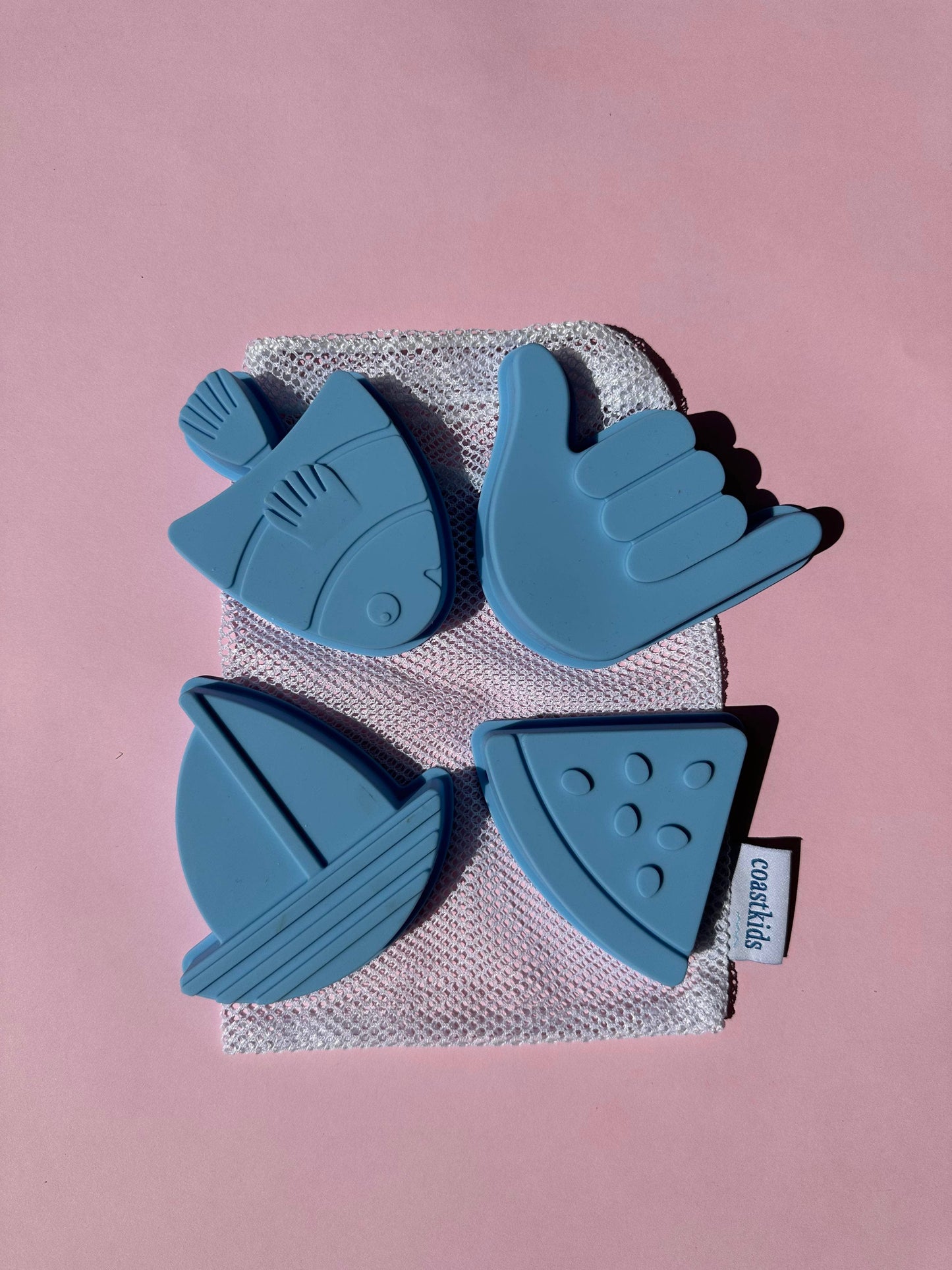 Shelly Beach Sand Moulds: Pink
