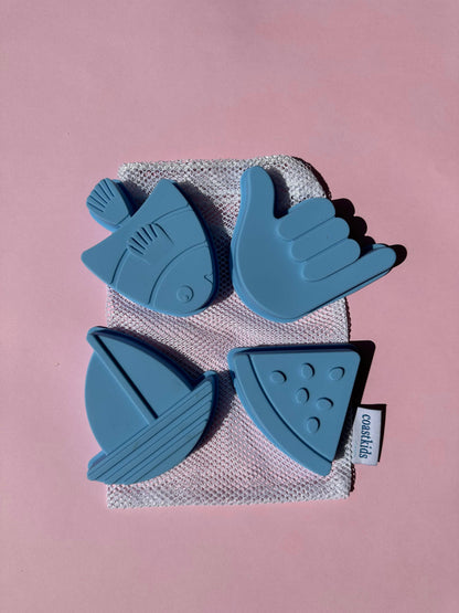 Shelly Beach Sand Moulds: Pink