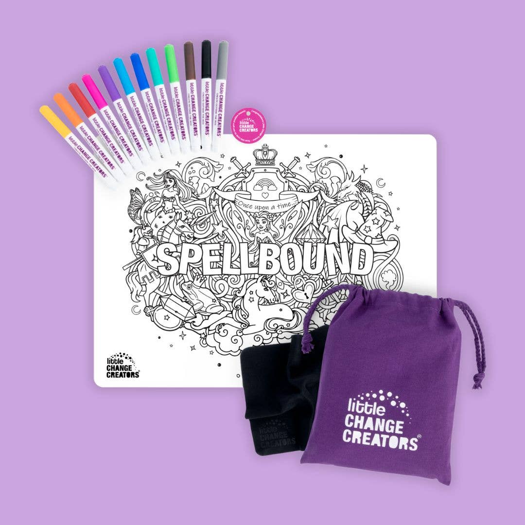 SPELLBOUND | Re-FUN-able™ Children's Colouring Set