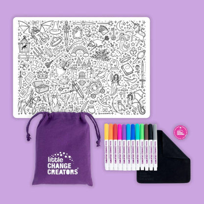 SPELLBOUND | Re-FUN-able™ Children's Colouring Set