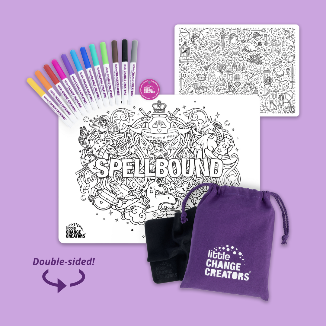 SPELLBOUND | Re-FUN-able™ Children's Colouring Set