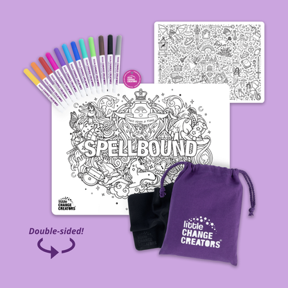 SPELLBOUND | Re-FUN-able™ Children's Colouring Set