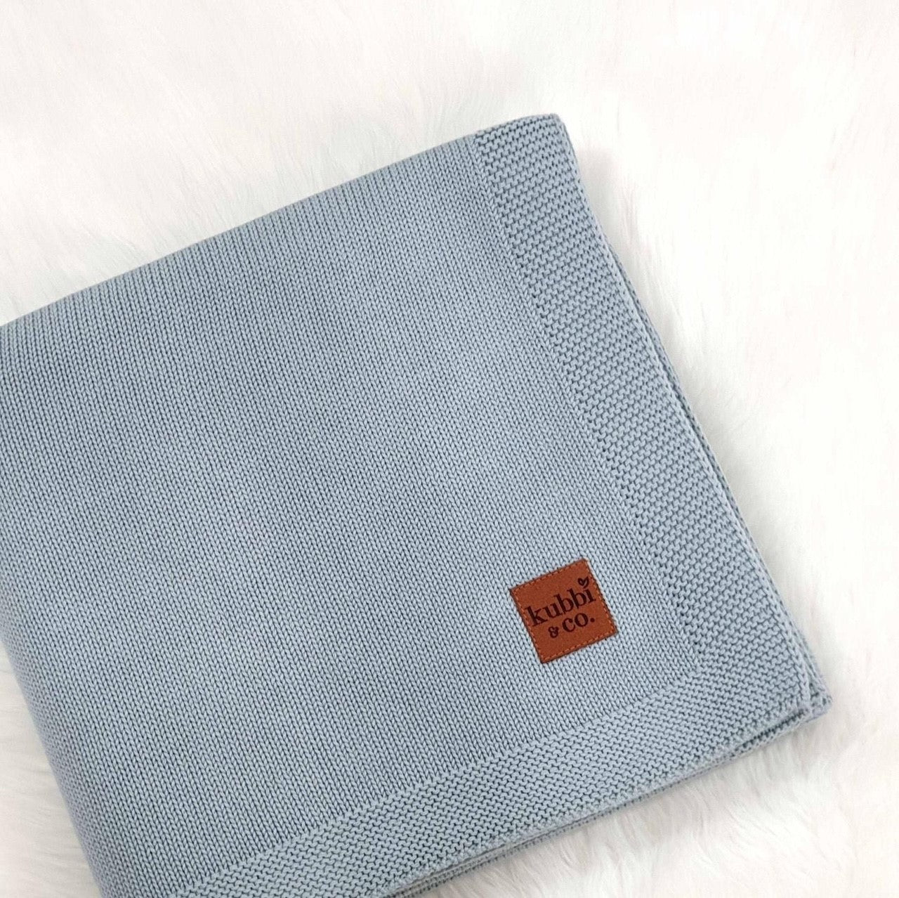 Kubbi and Co Blanket Grey