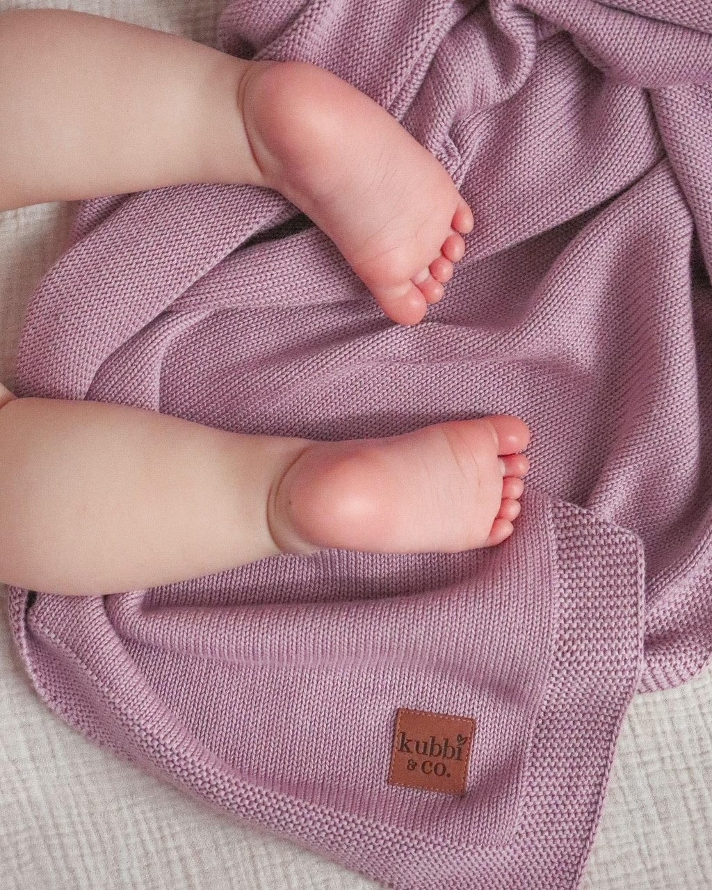 Kubbi and Co Blanket Pink