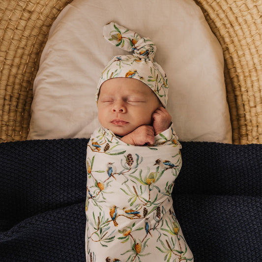 Mod & Tod Stretchy Swaddle Little Kookie