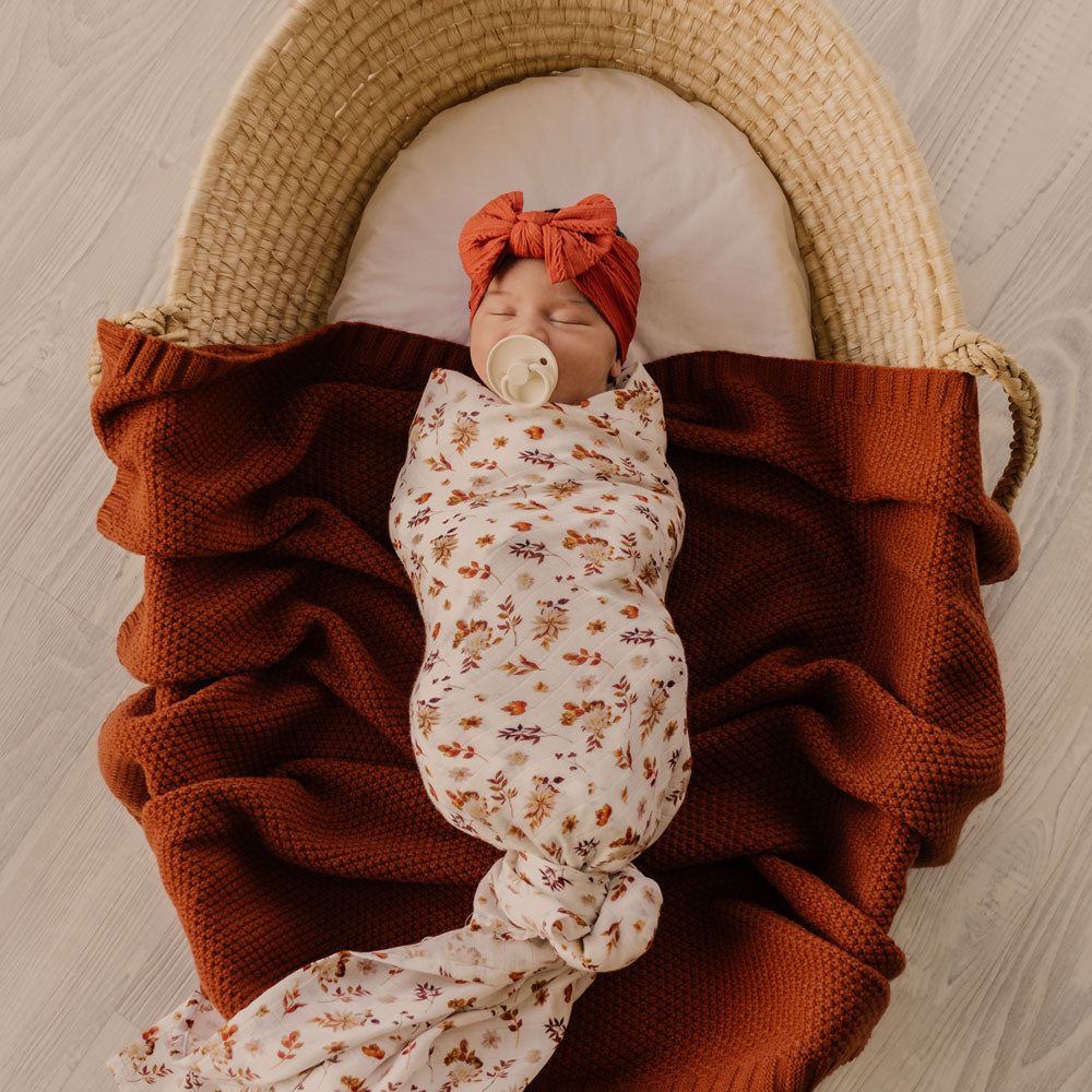 Mod & Tod Organic Muslin Swaddle - Autumn