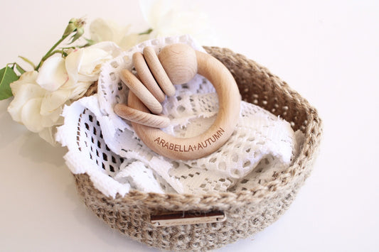 Arabella & Autumn Moon Rattle