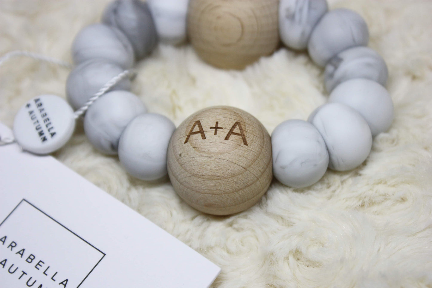 Arabella + Autumn Lunar Teether Marble