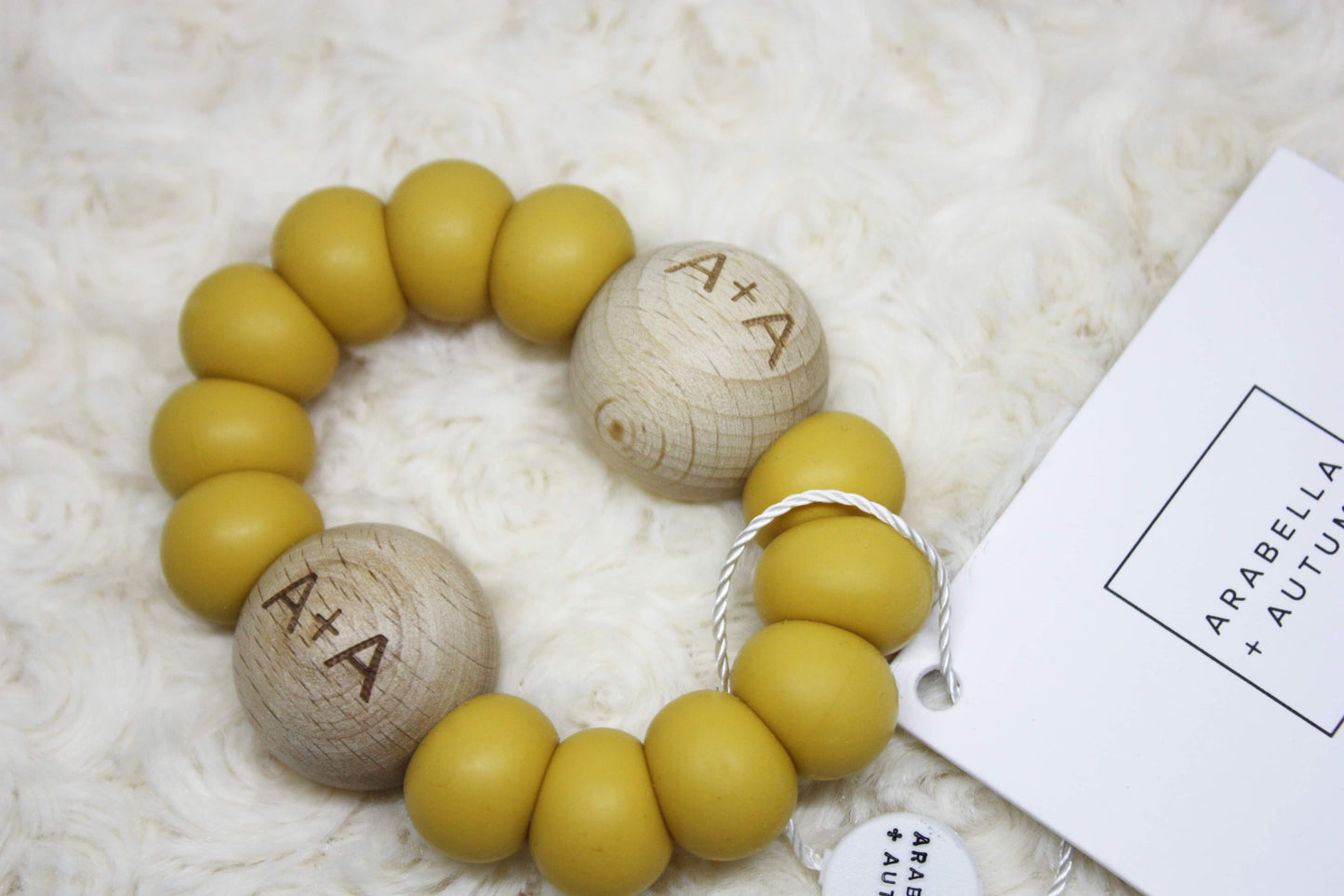 Arabella + Autumn Lunar Teether Mustard