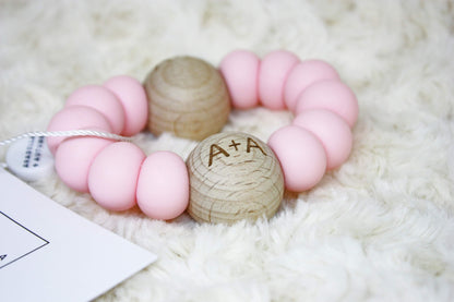 Arabella + Autumn Lunar Teether Pink