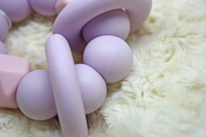 Arabella + Autumn Silicone Teether Lilac