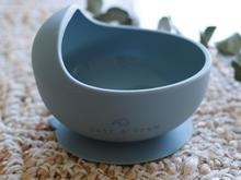 Calf & Crew Silicone Suction Bowl Blue